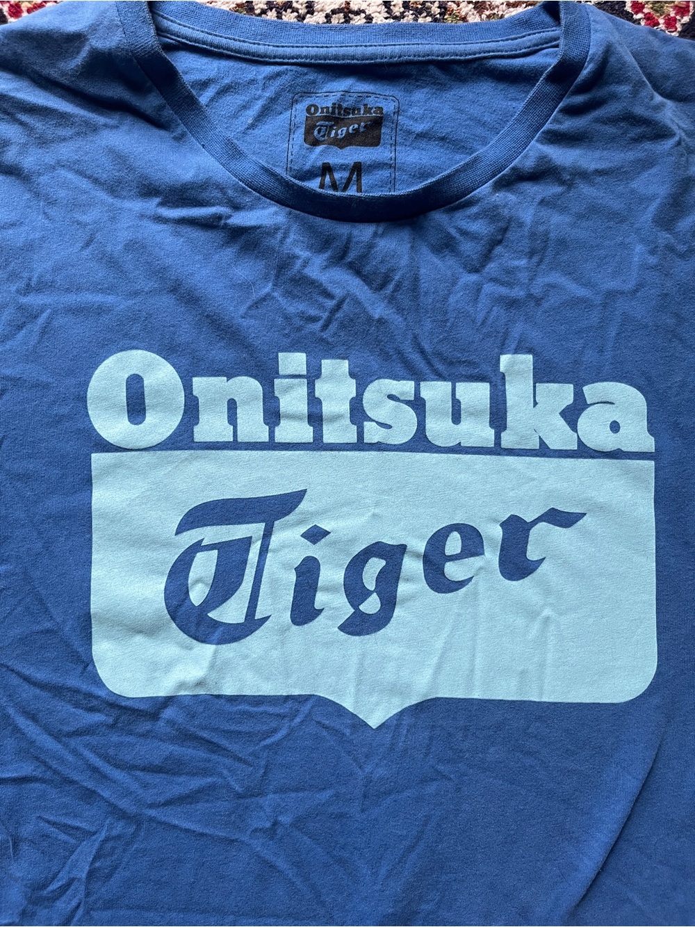 RARE Onitsuka Tiger Logo Tee - Picture 3 of 3
